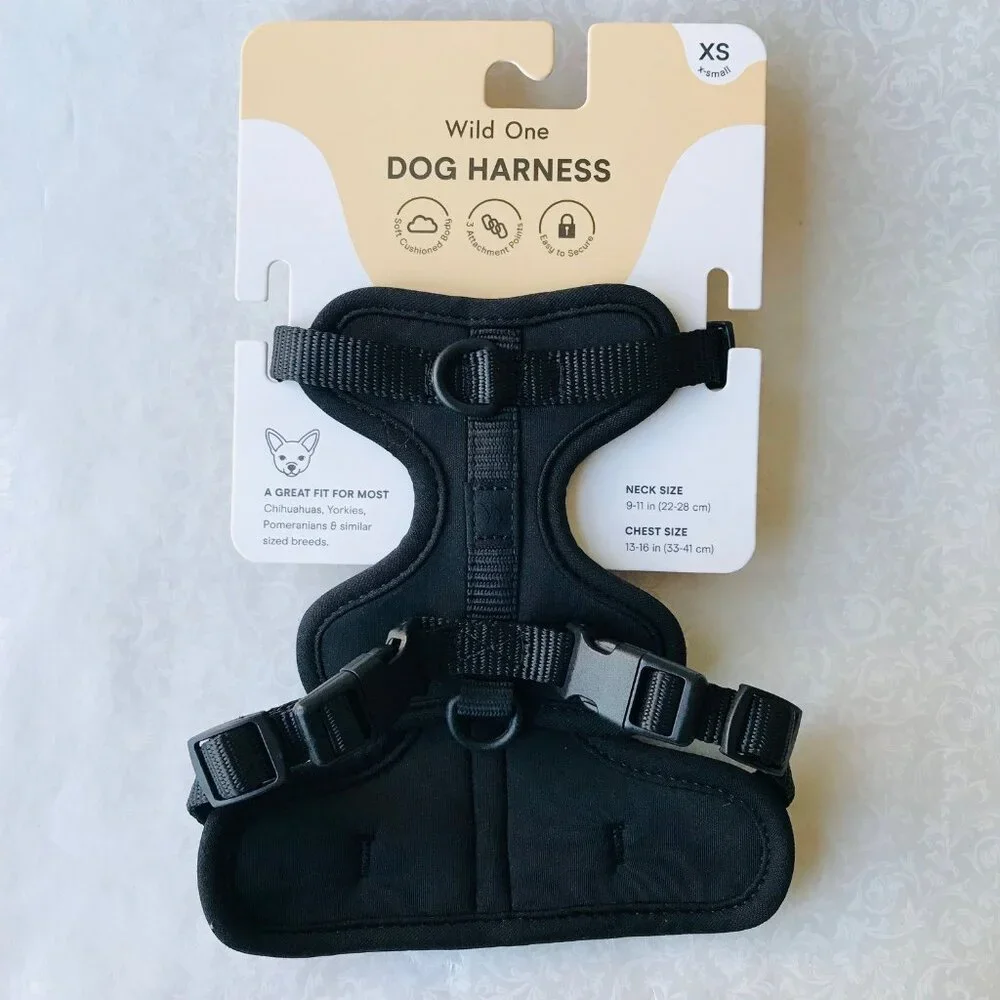 Wild One Harness Soft cushioned & resilient Size : XS